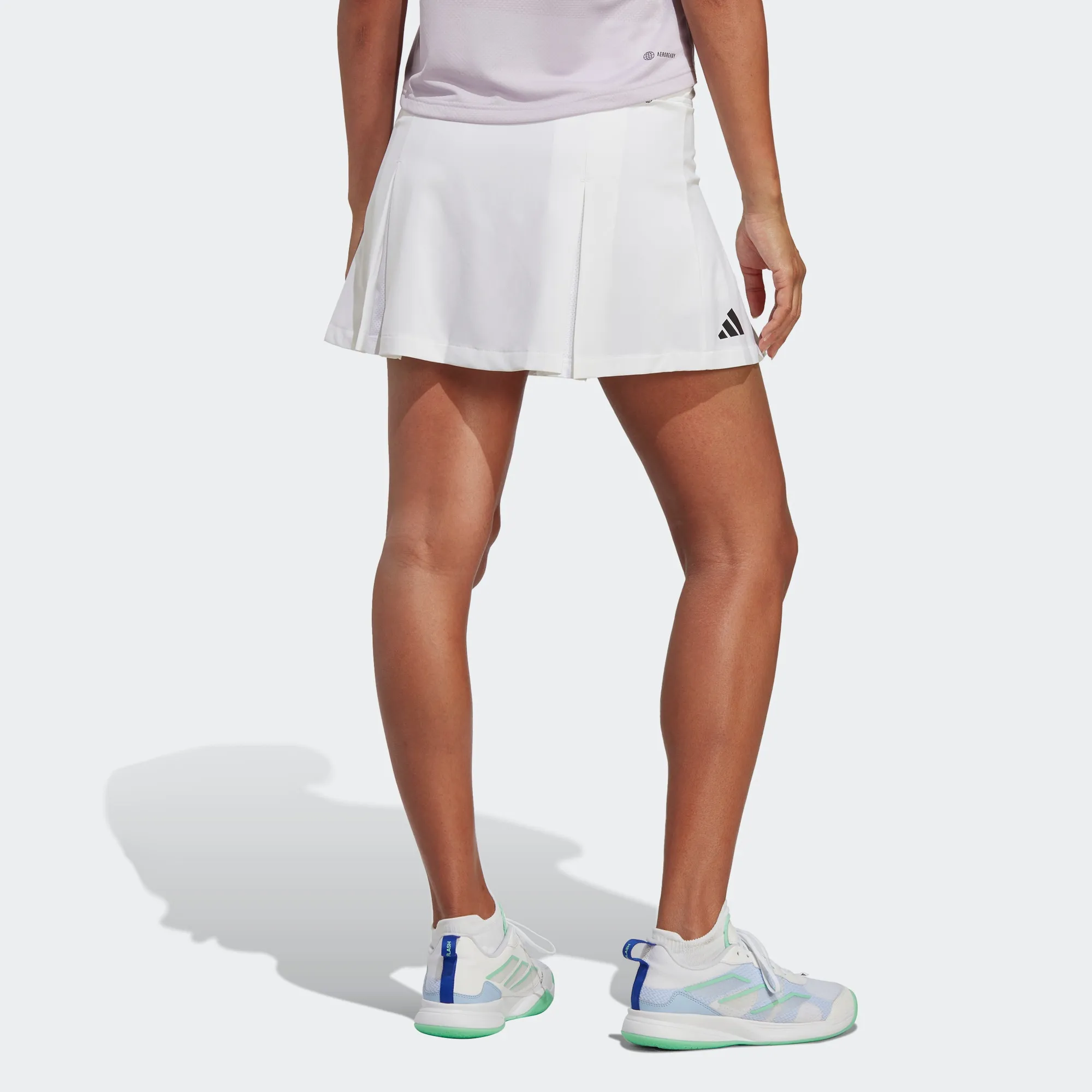 (WMNS) adidas Club Tennis Pleated Skirt Asia Sizing 'White' HT7184 sold by KicksCrew product image thumbnail 3