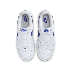 (GS) Nike Air Force 1 Low 'White Hyper Royal' DV7762-103 sold by KicksCrew