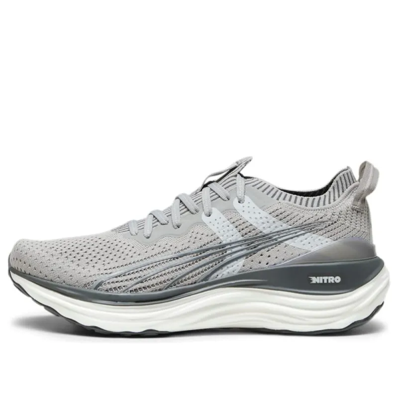 PUMA ForeverRun Nitro Knit 'Concrete Grey' 379139-03 sold by KicksCrew