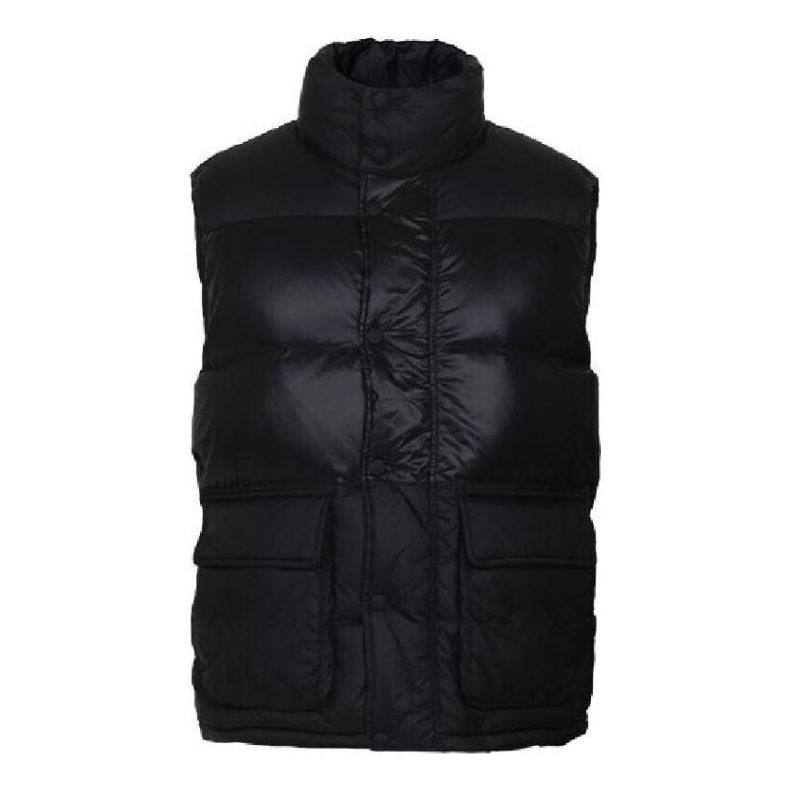 Converse Down Puffer Vest 'Black' 10017093-A03 sold by KicksCrew