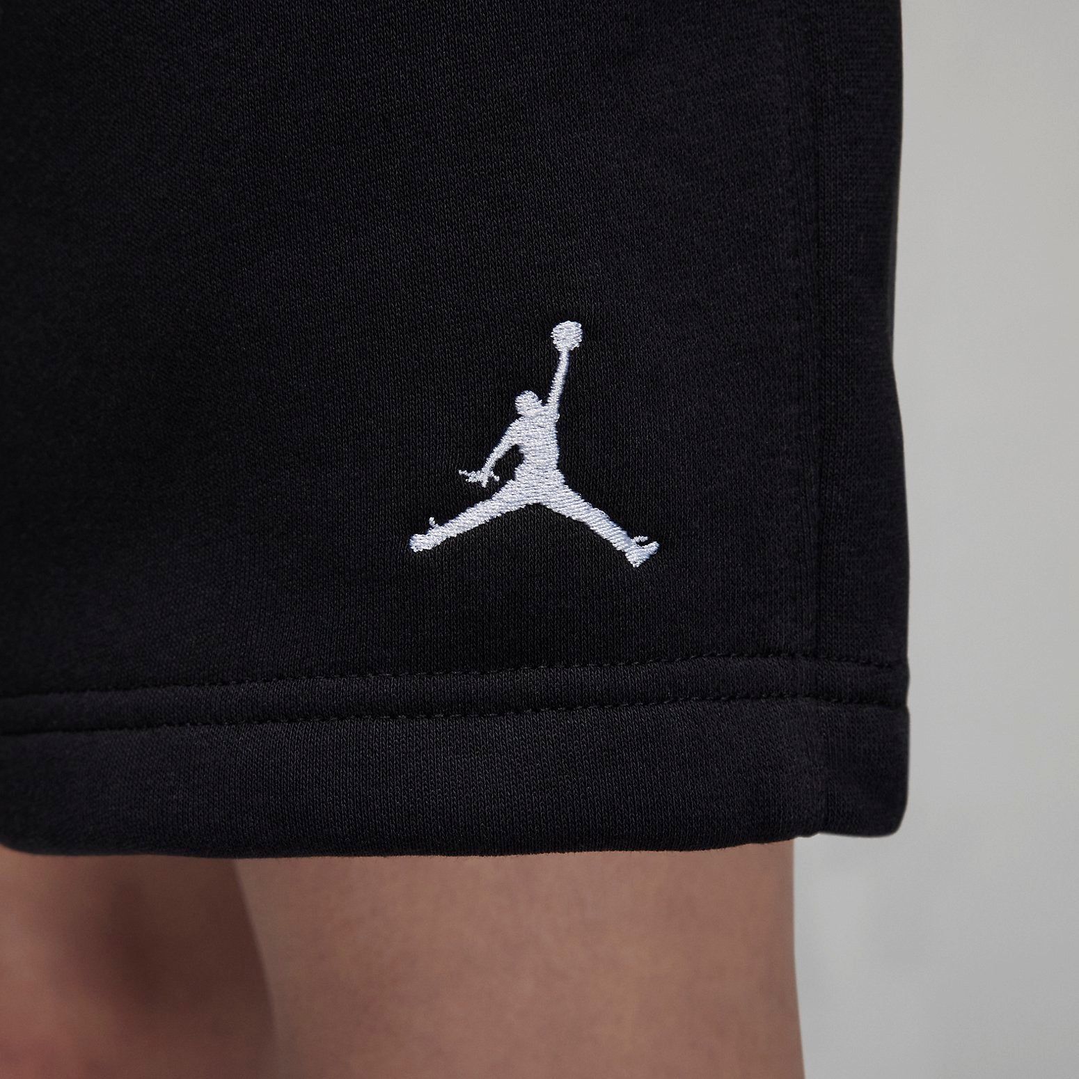 (WMNS) Air Jordan Essential Fleece Shorts 'Black' FN4498-010 sold by KicksCrew product image thumbnail 3
