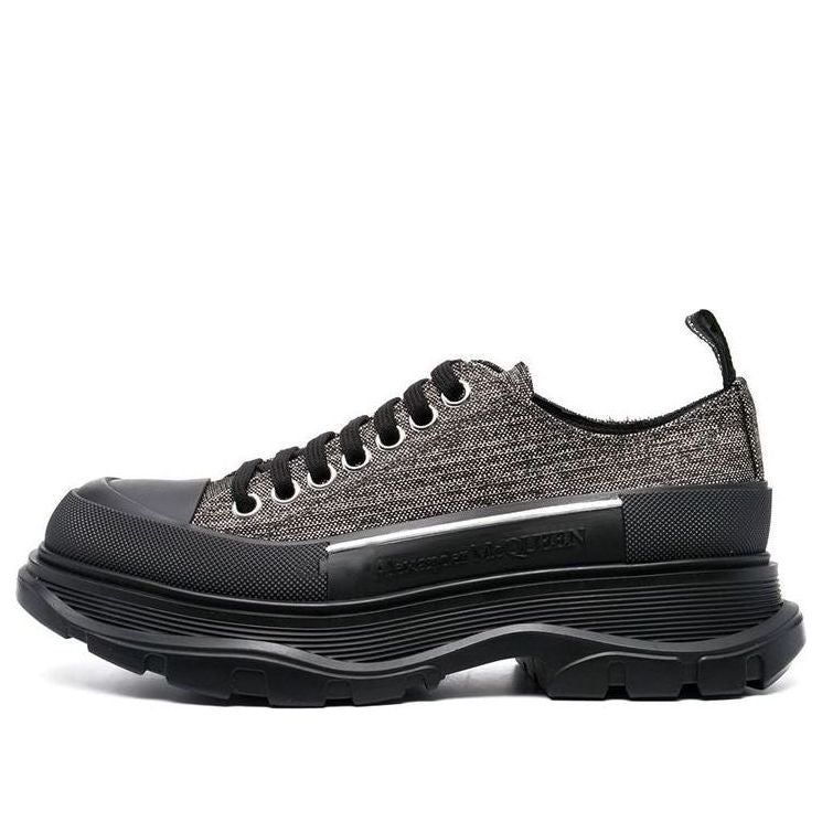 (WMNS) Alexander McQueen Tread Slick Sneakers 'Brown Black' 718376W4US28163 sold by KicksCrew