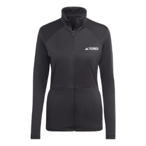 (WMNS) adidas Terrex Multi Full-Zip Fleece Jacket 'Black' HN5465 sold by KicksCrew