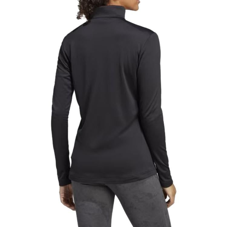 (WMNS) adidas Terrex Multi Full-Zip Fleece Jacket 'Black' HN5465 sold by KicksCrew product image thumbnail 3