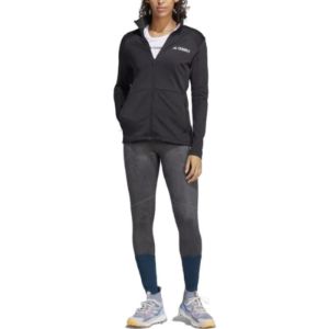 (WMNS) adidas Terrex Multi Full-Zip Fleece Jacket 'Black' HN5465 sold by KicksCrew