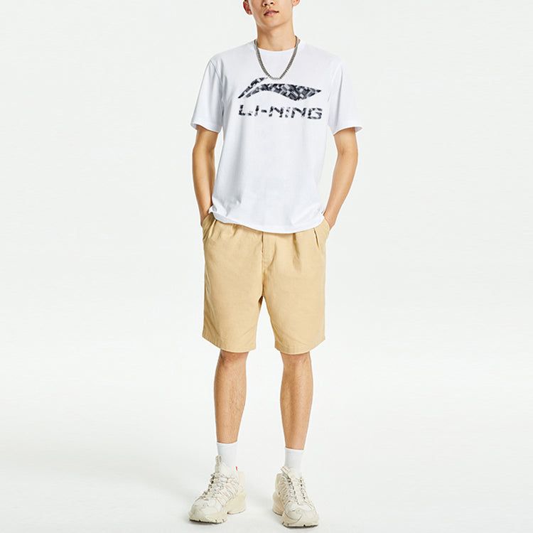 Li-Ning Digital Graphic T-shirt 'White' AHSR669-2 sold by KicksCrew product image thumbnail 3