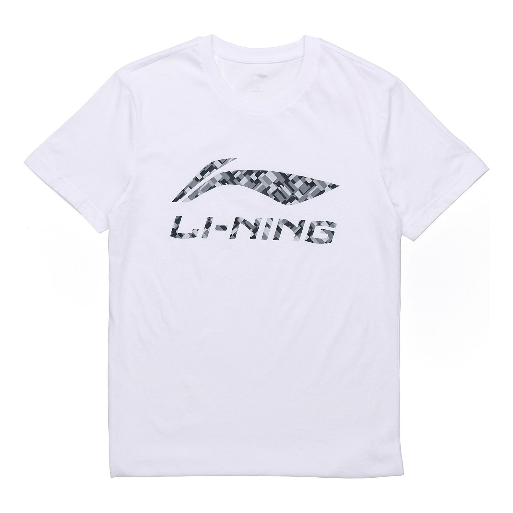 Li-Ning Digital Graphic T-shirt 'White' AHSR669-2 sold by KicksCrew