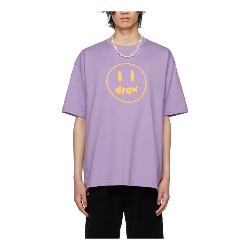 Drew House Ssense Exclusive Mascot T-shirt 'Purple' DR-SS22-245 sold by KicksCrew