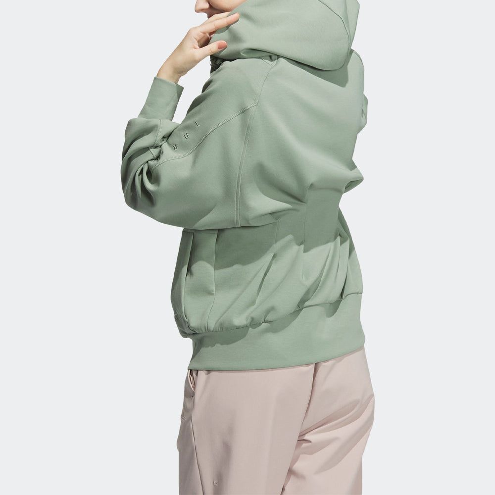 (WMNS) adidas Premium Knit Jacket 'Green' IK4292 sold by KicksCrew product image thumbnail 3