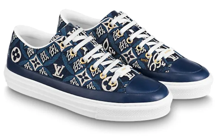 (WMNS) LOUIS VUITTON Stellar Sneakers 'Blue Monogram' 1A8GRN sold by KicksCrew product image thumbnail 3