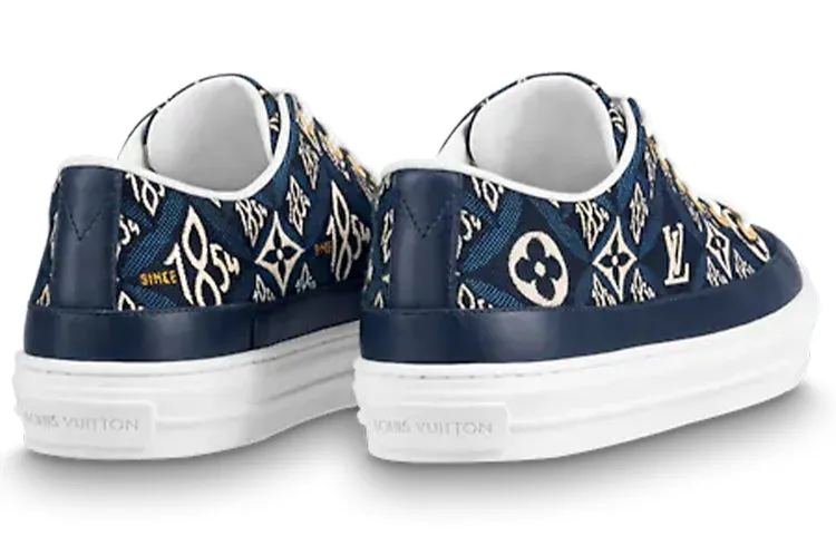 (WMNS) LOUIS VUITTON Stellar Sneakers 'Blue Monogram' 1A8GRN sold by KicksCrew product image thumbnail 4