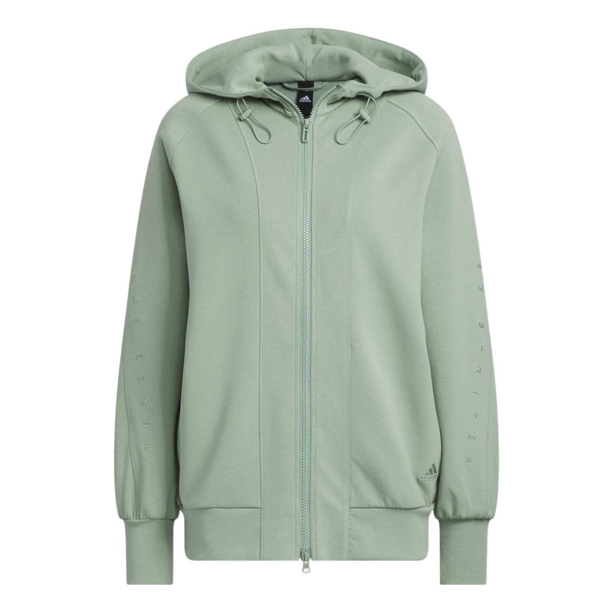 (WMNS) adidas Premium Knit Jacket 'Green' IK4292 sold by KicksCrew