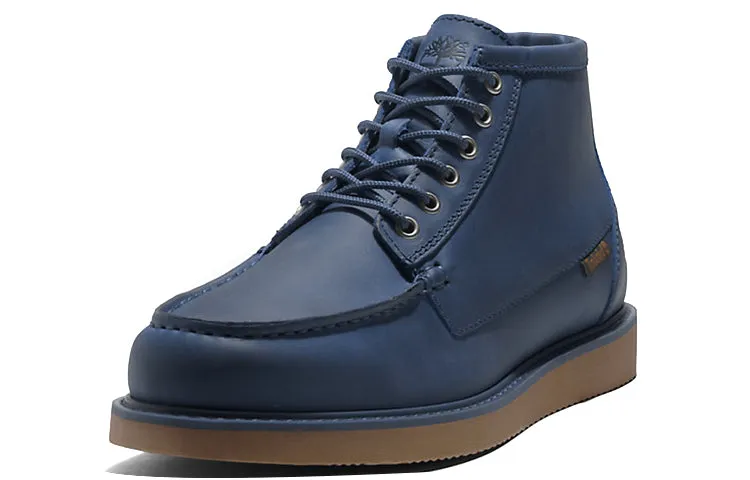 Timberland Newmarket II Moc Toe Chukka Boots 'Navy Nubuck' A5SD4019 sold by KicksCrew product image thumbnail 3