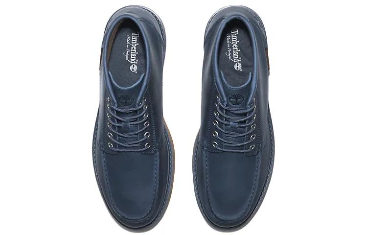 Timberland Newmarket II Moc Toe Chukka Boots 'Navy Nubuck' A5SD4019 sold by KicksCrew product image thumbnail 5