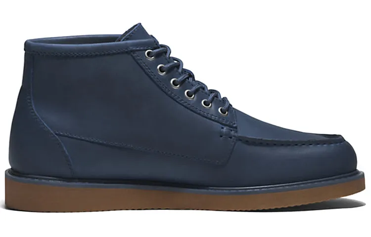 Timberland Newmarket II Moc Toe Chukka Boots 'Navy Nubuck' A5SD4019 sold by KicksCrew product image thumbnail 2