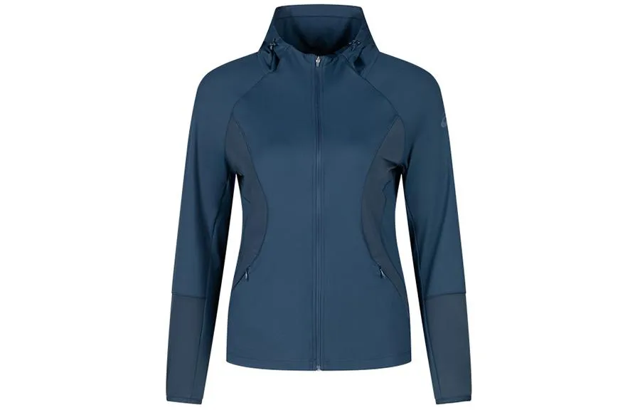 (WMNS) ASICS Yoga Jacket Asia Sizing 'French Blue' 2032D042-400 sold by KicksCrew product image thumbnail 2