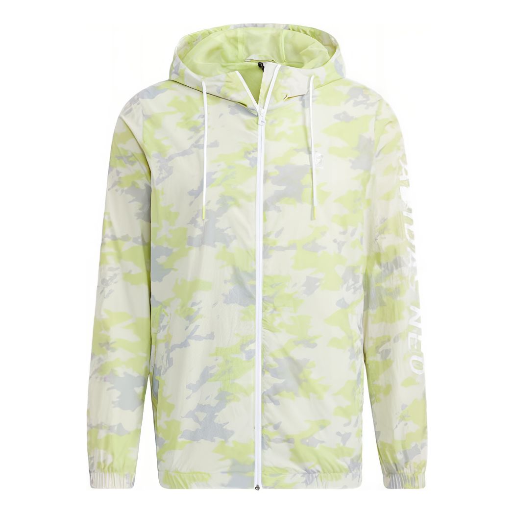 adidas Neo Jackets 'Green White' HC9708 sold by KicksCrew