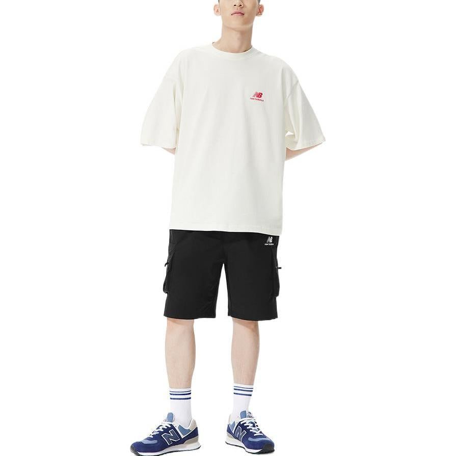 New Balance Cartoon Logo T-shirt 'Beige' AMT22392-IV sold by KicksCrew product image thumbnail 3