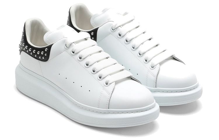 (WMNS) Alexander McQueen Studded Oversized Sneakers 'White Black' 666406WHTQQ9089 sold by KicksCrew product image thumbnail 2
