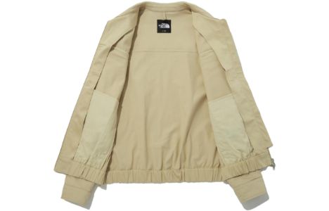 THE NORTH FACE All-Round Collar Bomber Jacket 'Beige' NJ3BP00B sold by KicksCrew