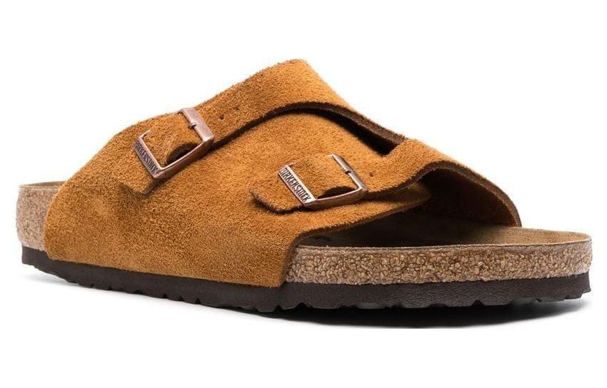 (WMNS) Birkenstock Zrich Suede Leather Narrow Fit 'Mink' 1023891 sold by KicksCrew product image thumbnail 2