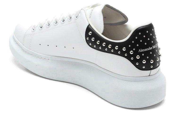 (WMNS) Alexander McQueen Studded Oversized Sneakers 'White Black' 666406WHTQQ9089 sold by KicksCrew product image thumbnail 3
