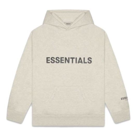 Fear of God Essentials FW20 Pullover Hoodie 'Heather Oatmeal' FOG-FW20-234 sold by KicksCrew