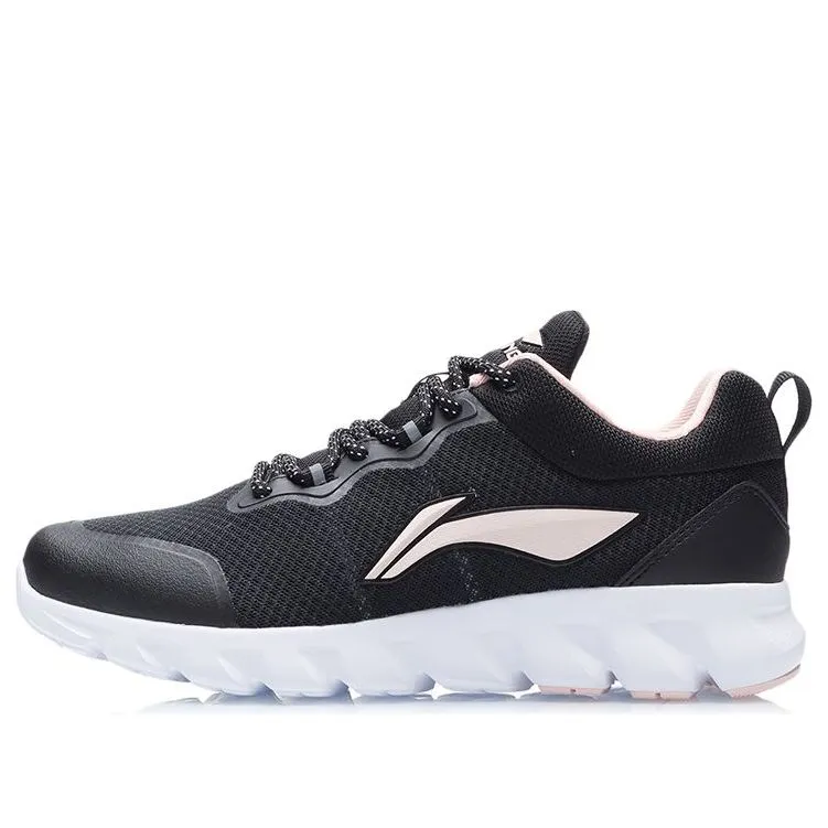 (WMNS) Li-Ning Running Shoes 'Black Pink' ARHR136-1 sold by KicksCrew