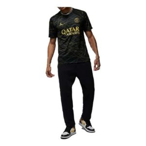 Air Jordan PSG 2023/24 Stadium Force Jersey 'Black Yellow' DR3969-011 sold by KicksCrew
