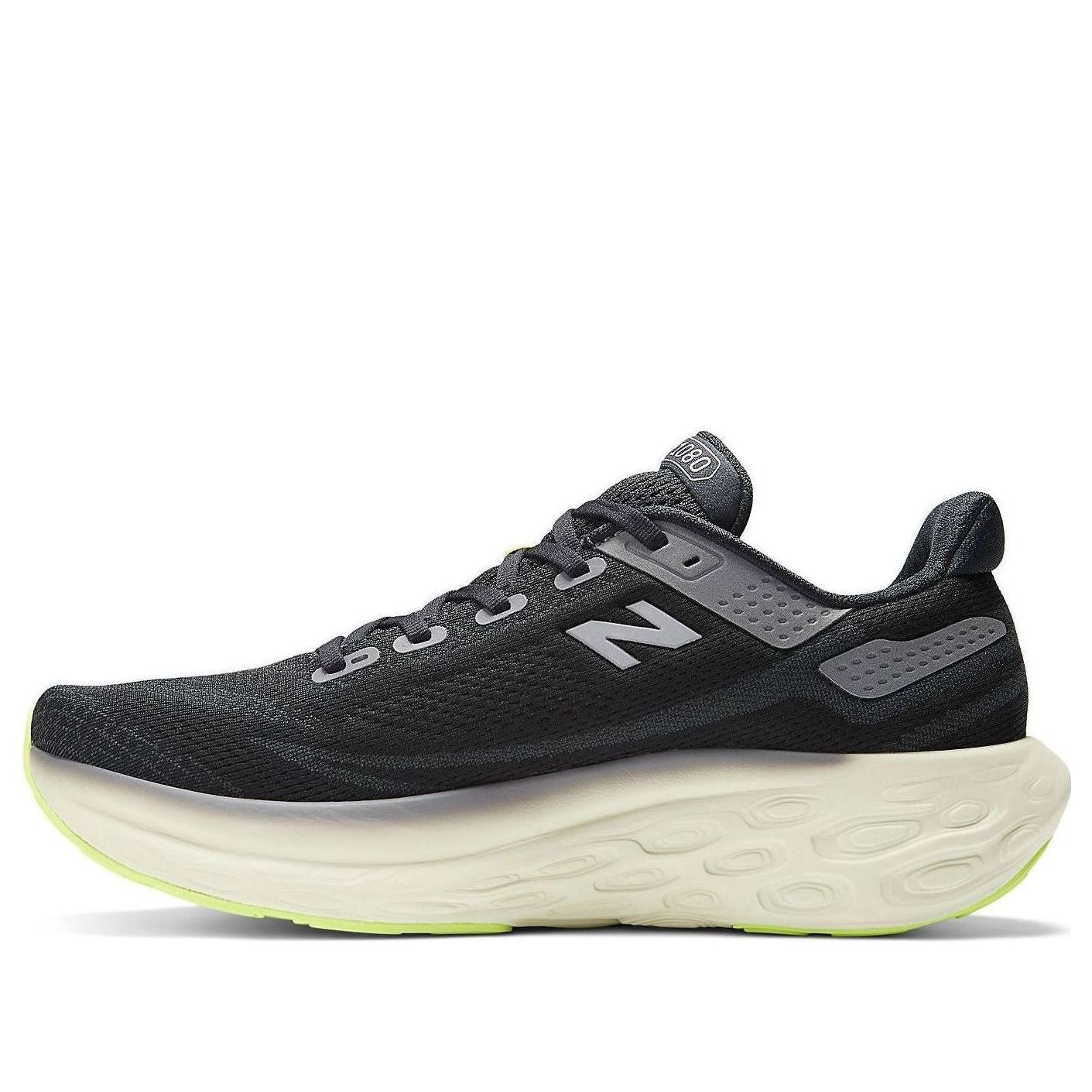New Balance Fresh Foam Running Shoes 'Black Grey' M1080H13 sold by KicksCrew