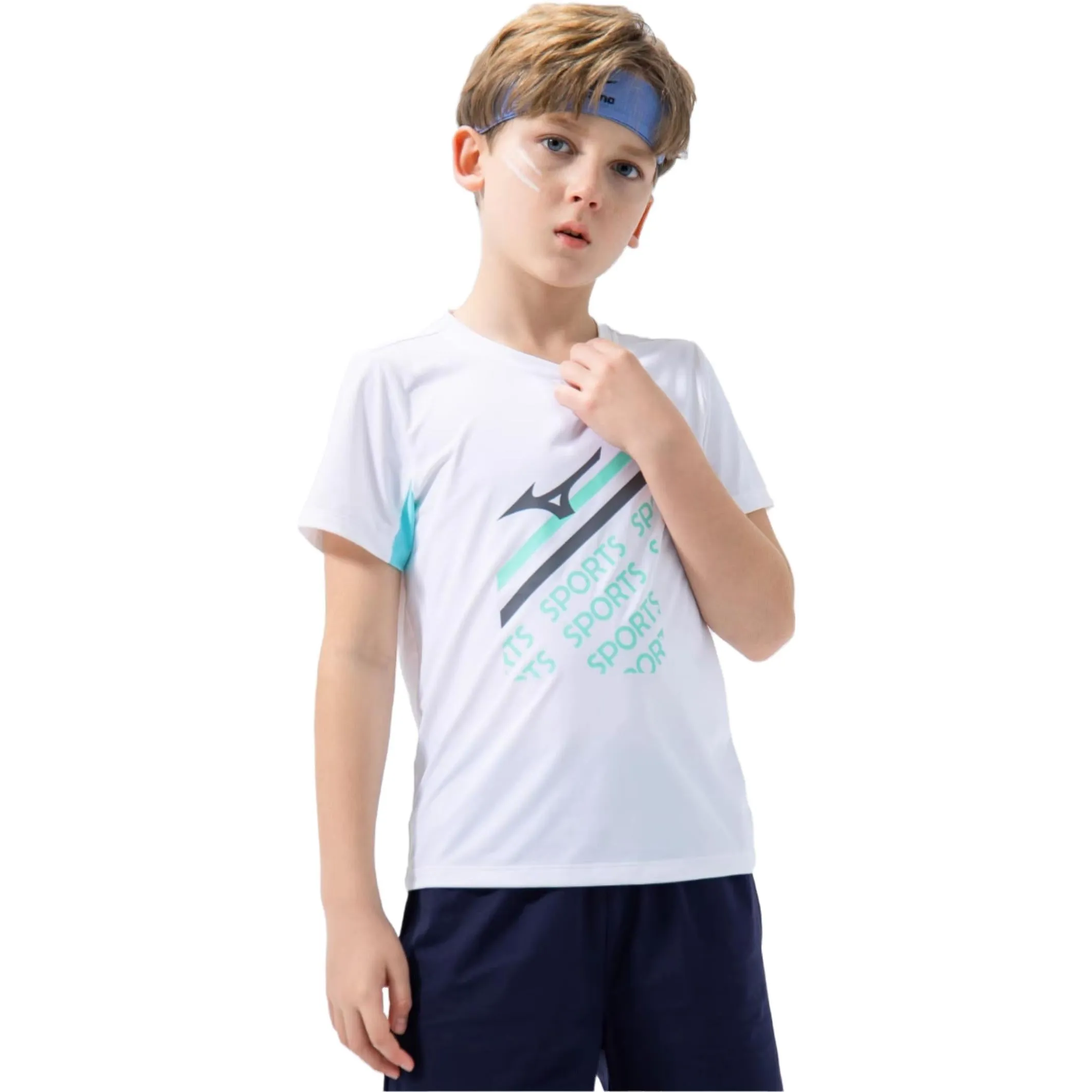 (GS) Mizuno Casual T-shirt 'White' T3035 sold by KicksCrew product image thumbnail 5