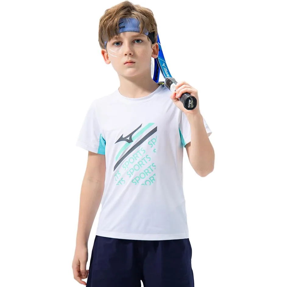 (GS) Mizuno Casual T-shirt 'White' T3035 sold by KicksCrew product image thumbnail 3