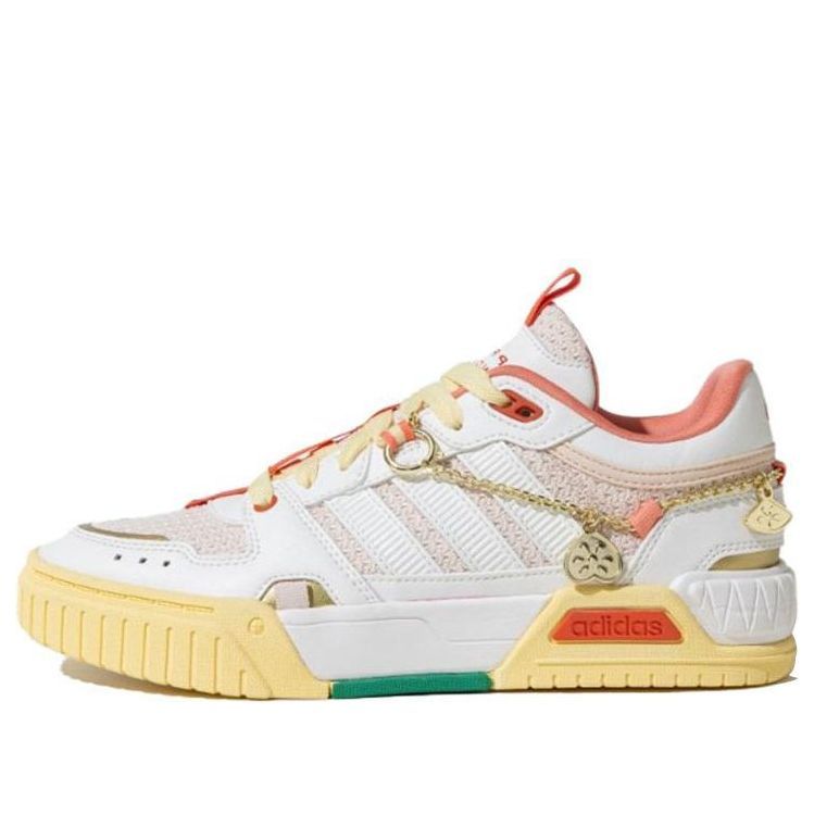(WMNS) Adidas Neo D-PAD W Basketball shoes 'White Pink' HQ7015 sold by KicksCrew