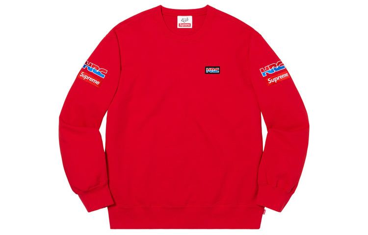 Supreme x Honda Fox Racing Crewneck 'Red' SUP-FW19-593 sold by KicksCrew product image thumbnail 2