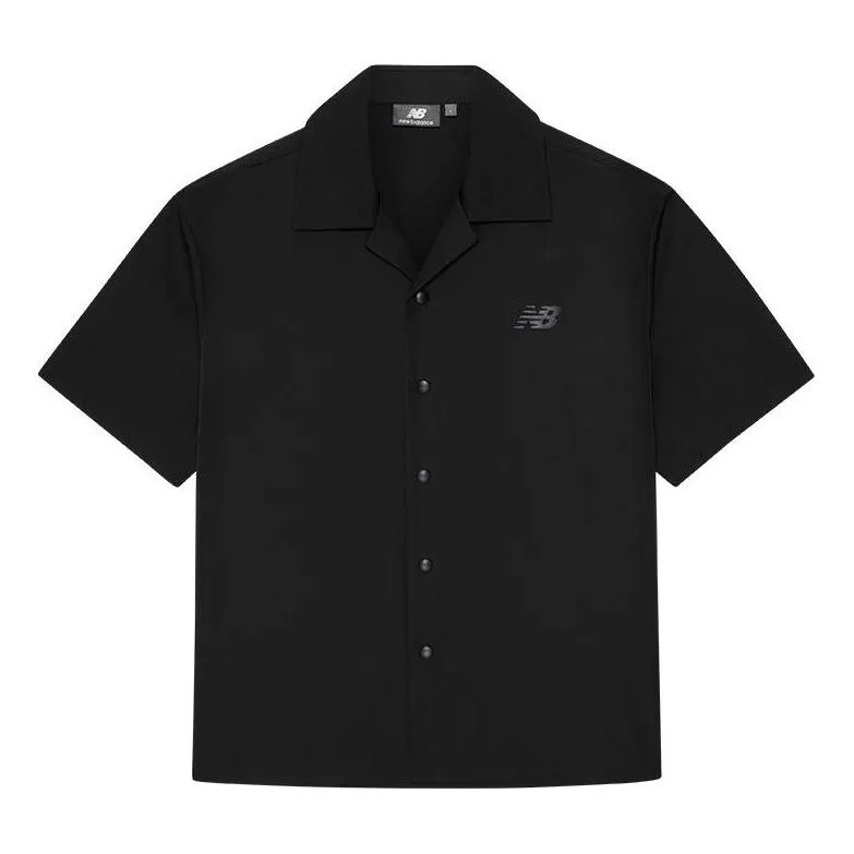 New Balance x Nice Rice SS23 Polo Shirt 'Black' 5HD27011-BK sold by KicksCrew