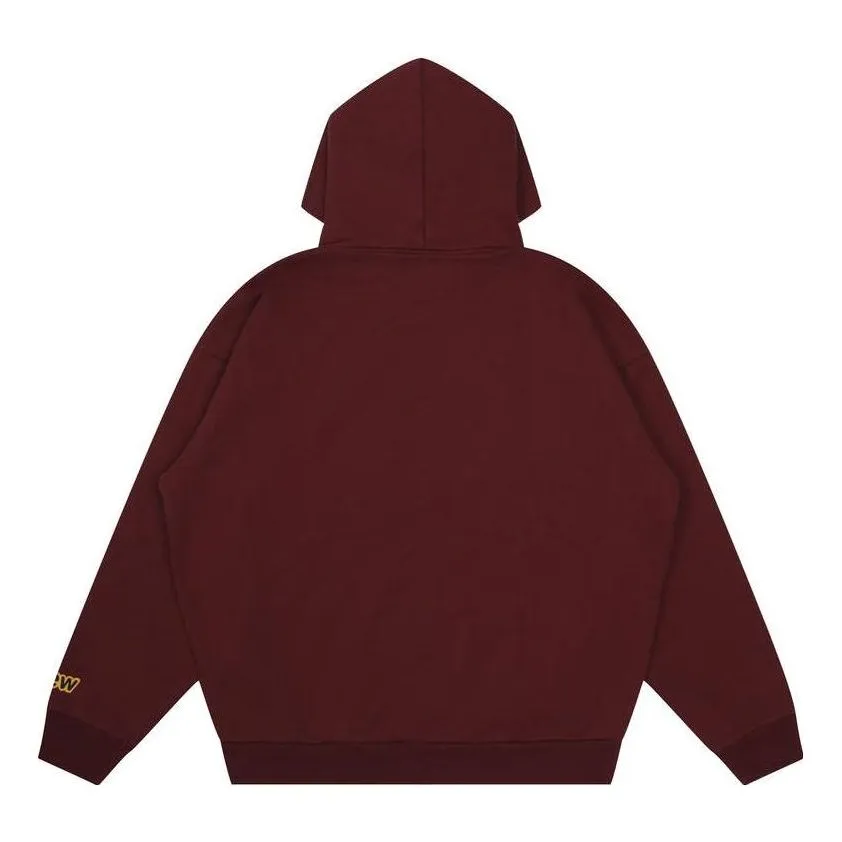 Drew House Mascot Oversized Hoodie 'Burgundy' DR-FW22-208 sold by KicksCrew product image thumbnail 2