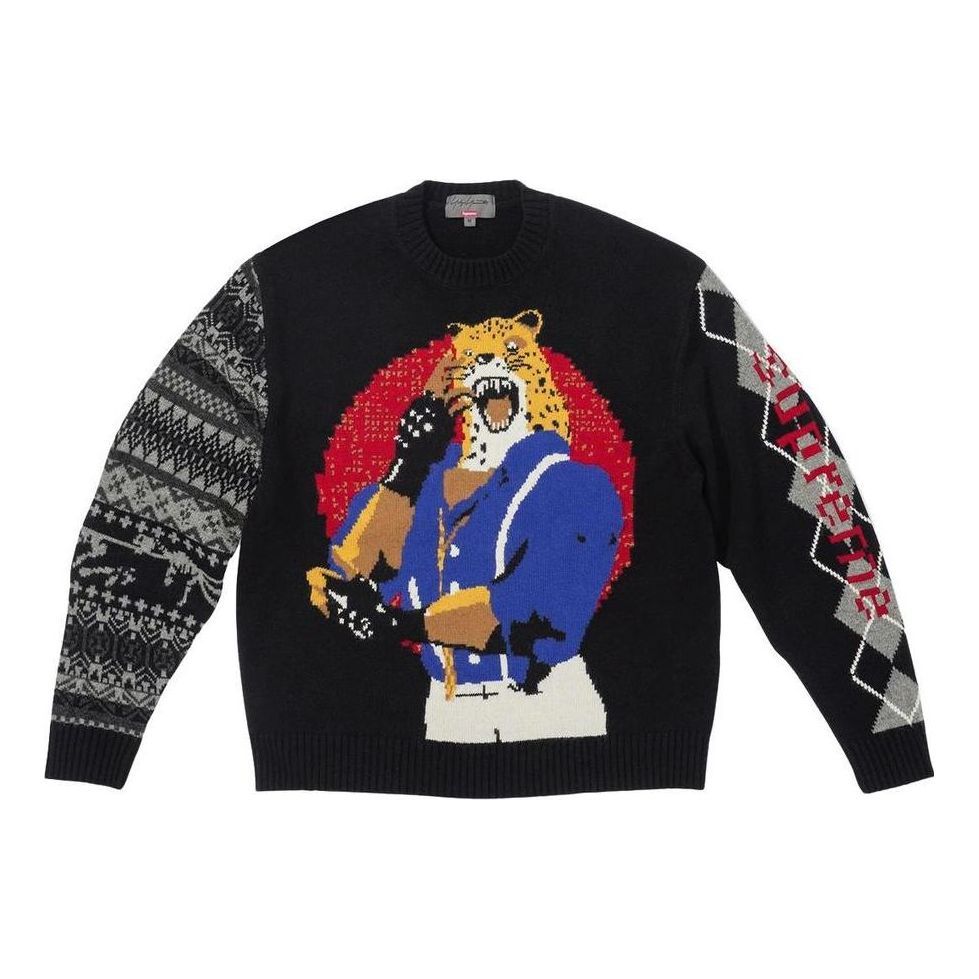 Supreme x Yohji Yamamoto x TEKKEN Sweater 'Multi-Color' SUP-FW22-414 sold by KicksCrew