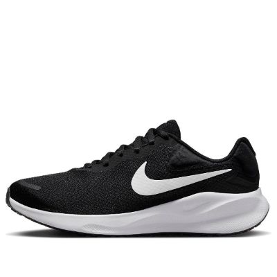 (WMNS) Nike Revolution 7 Wide 'Black White' FZ6829-001 sold by KicksCrew