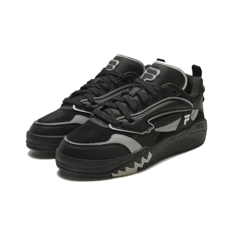(WMNS) FILA FUSION Desperado Low Top Shoes 'Black Grey' T12W343205FBB sold by KicksCrew product image thumbnail 4