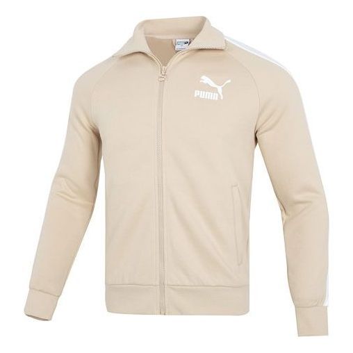 Puma Iconic T7 Track Jacket DK 'Beige White' 531377-67 sold by KicksCrew