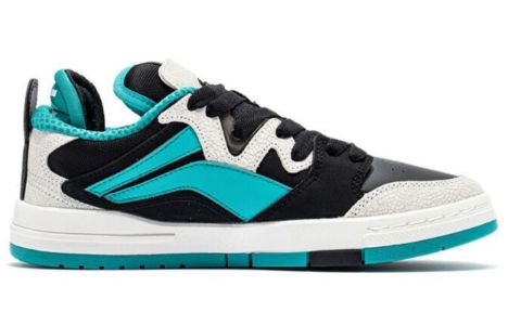 Li-Ning Wave Pro 'Black White Green' AECR043-1 sold by KicksCrew