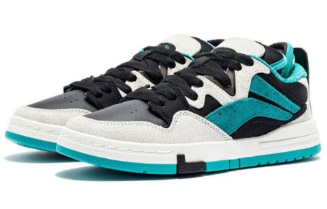 Li-Ning Wave Pro 'Black White Green' AECR043-1 sold by KicksCrew