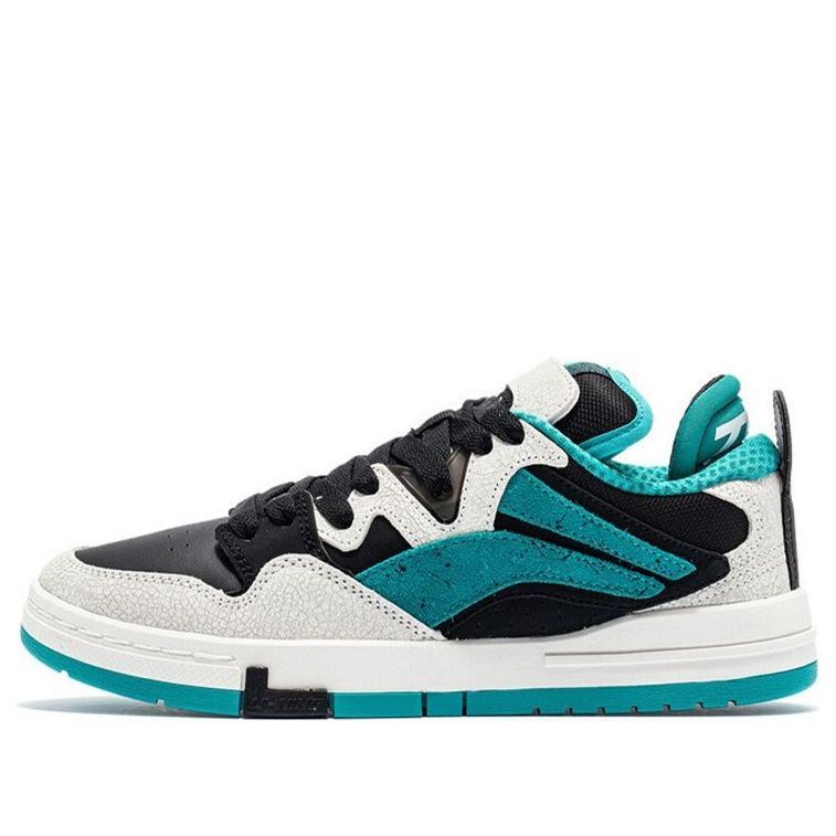 Li-Ning Wave Pro 'Black White Green' AECR043-1 sold by KicksCrew