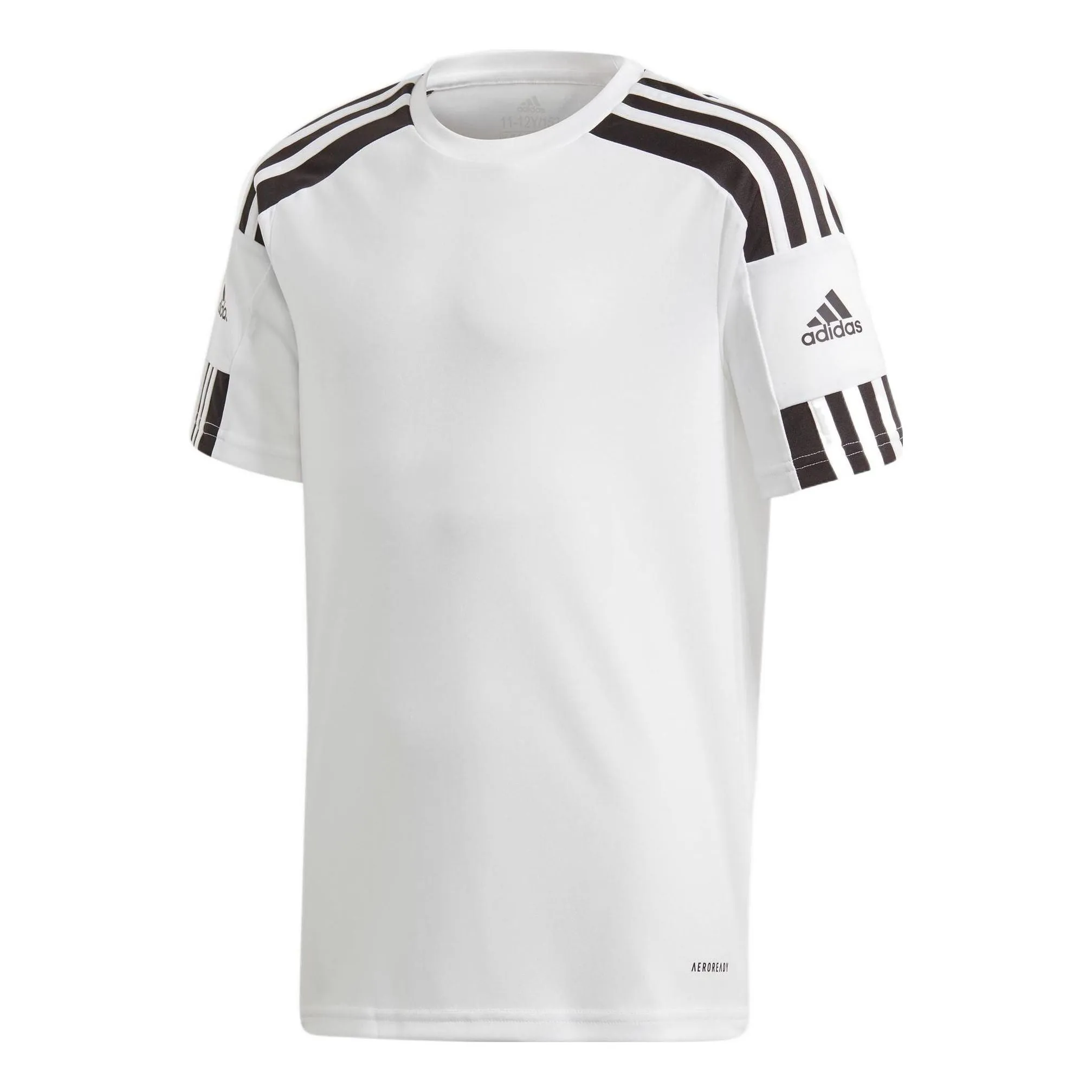(GS) adidas Squadra 21 Jersey Asia Sizing 'White Black' GN5738 sold by KicksCrew