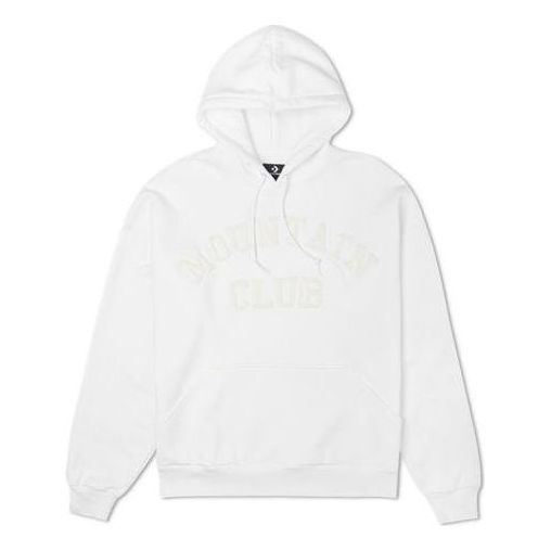 (WMNS) Converse Mountain Club Hoodie 'White' 10020808-A02 sold by KicksCrew