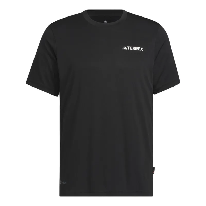adidas National Geographic AEROREADY Graphic Tee 'Black