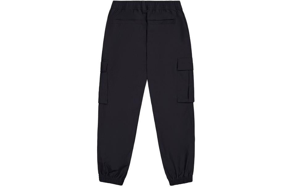 New Balance NB Small Logo Woven Track Pants 'Black' NTE22071-BK sold by KicksCrew product image thumbnail 2