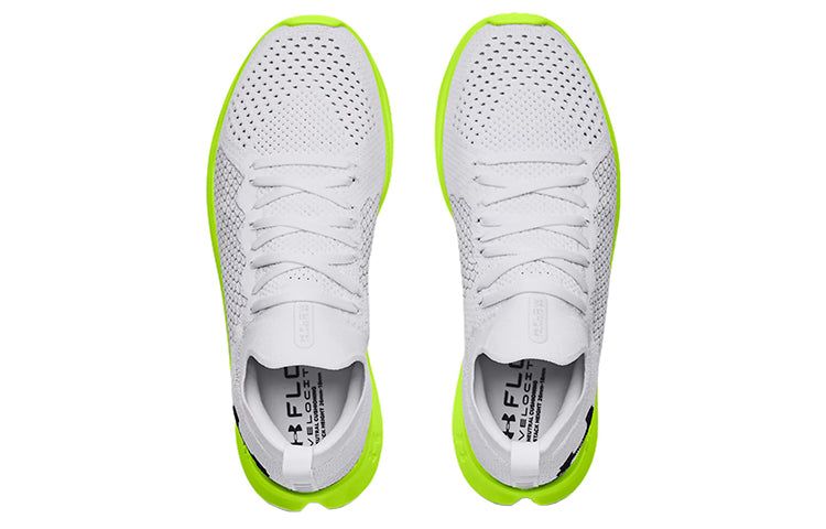Under Armour Flow Velociti SE 'White High-Vis Yellow' 3024016-110 sold by KicksCrew product image thumbnail 4