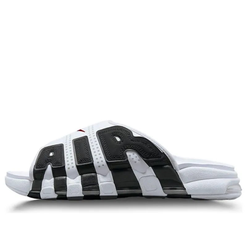 Nike Air More Uptempo Slide 'White Black Red' FB7815-100 sold by KicksCrew