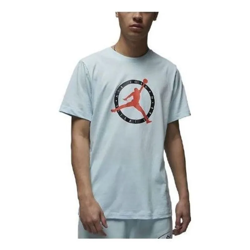 Air Jordan Flight MVP Logo T-Shirt 'Glacier Blue' DV8436-474 sold by KicksCrew